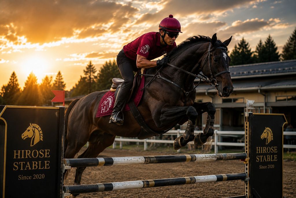 HIROSE STABLE 障害飛越